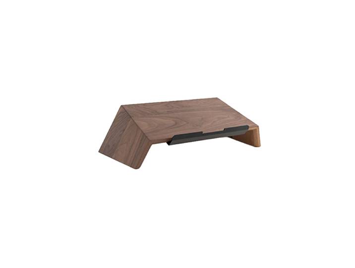 Laptopständer „Wooden“ aus Massivholz Nussbaum Natural Oakywood