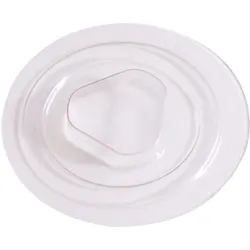 100 Kunststoff-CD-Halter, 35 mm, transparent, 100 Stück