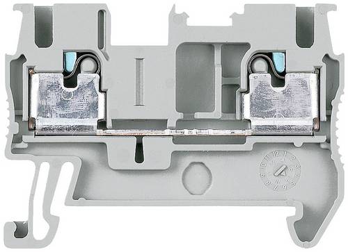 Siemens 8WH60000AF00 Durchgangsklemme Steck-Klemm Grau 50St.