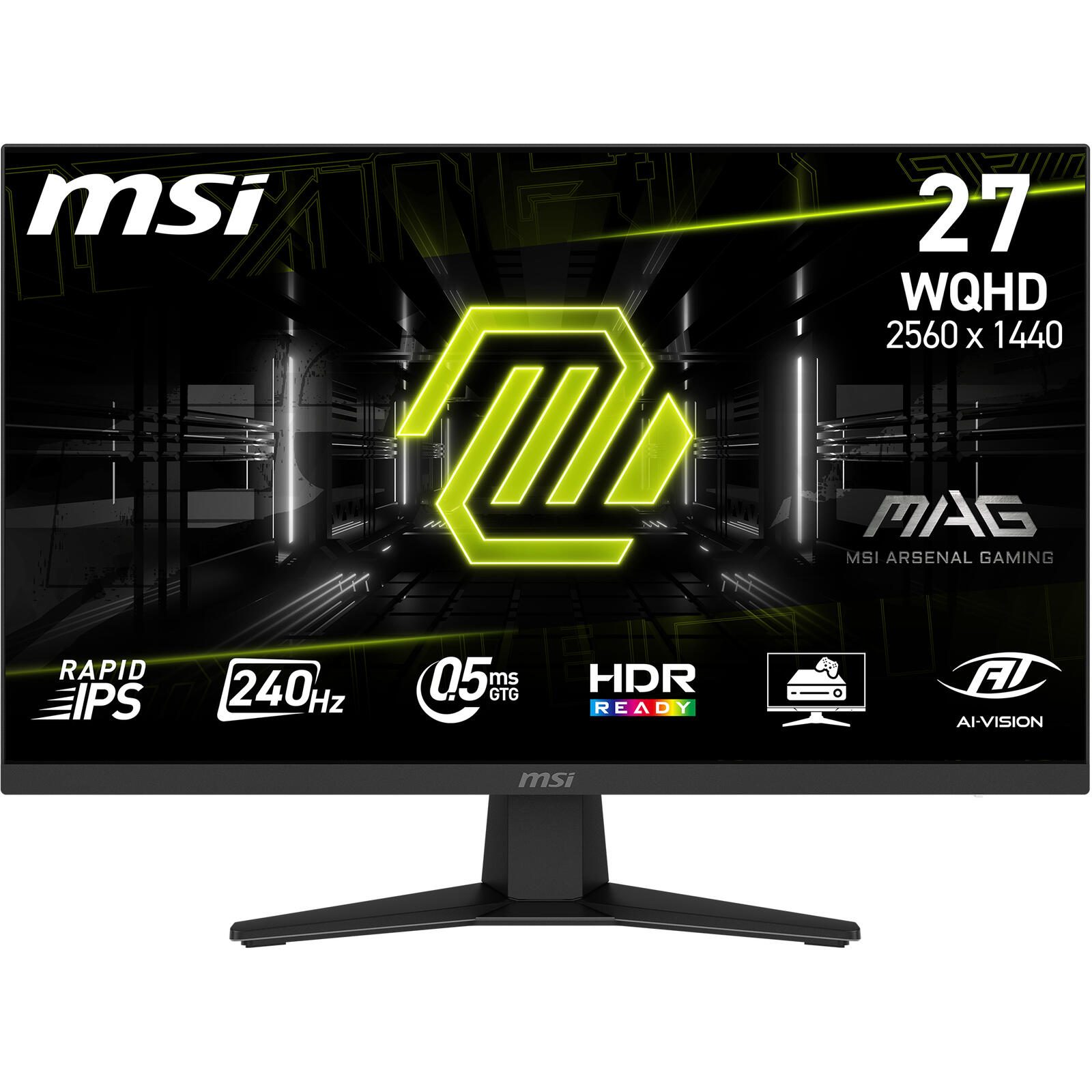 MSI MAG 274QFDE X24 Gaming Monitor 68,6 cm (27") 9S6-3CE41H-018