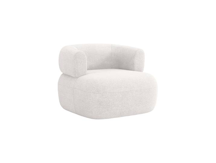 Design Sessel Estro Bouclé Ivory chosen by Bloomingloft