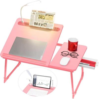 No Adjustable Laptop Desk with Light