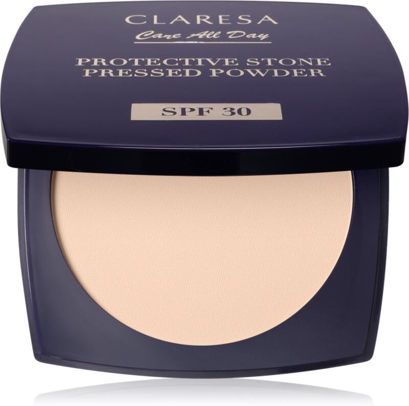 Claresa Care All Day Protective Stone Pressed Powder finishing powder SPF 30 shade Universal 10 g