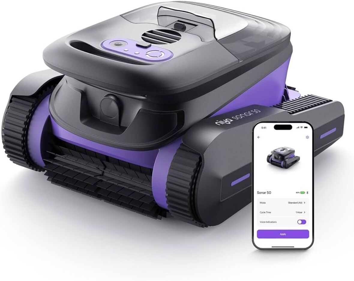 Robot piscine sans fil Niya Sonar F5 by Maytronics