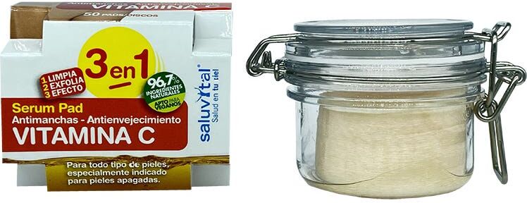Saluvital Discos Sérum Pad Vitamina C 50 uds