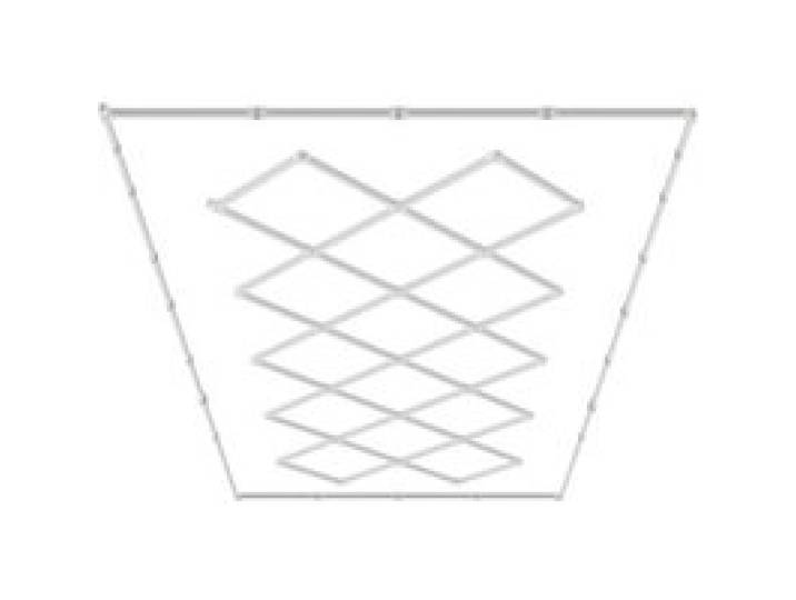 VEVOR LED-Garagenleuchten, 88000 lm, 6500 K, 14 Rastersysteme, quadratische Garagen-Deckenleuchten, DIY, kaltweiß, Autodetaillierung, Garagenbeleuchtung, superhelles Ladenlicht für Keller, Lager, Auto-Schönheitswerkstatt