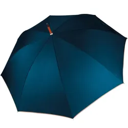 Kariban Kimood Regenschirm mit Holzgriff KI2020 navy/beige one size