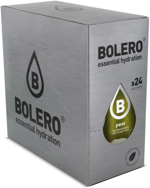 Bolero PERA (COM STEVIA) 24 Saquetas de 9g Pera