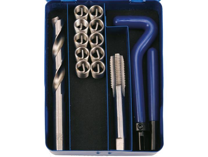 BGS Schroefdraad reparatieset M12 x 1\,25 14 delig