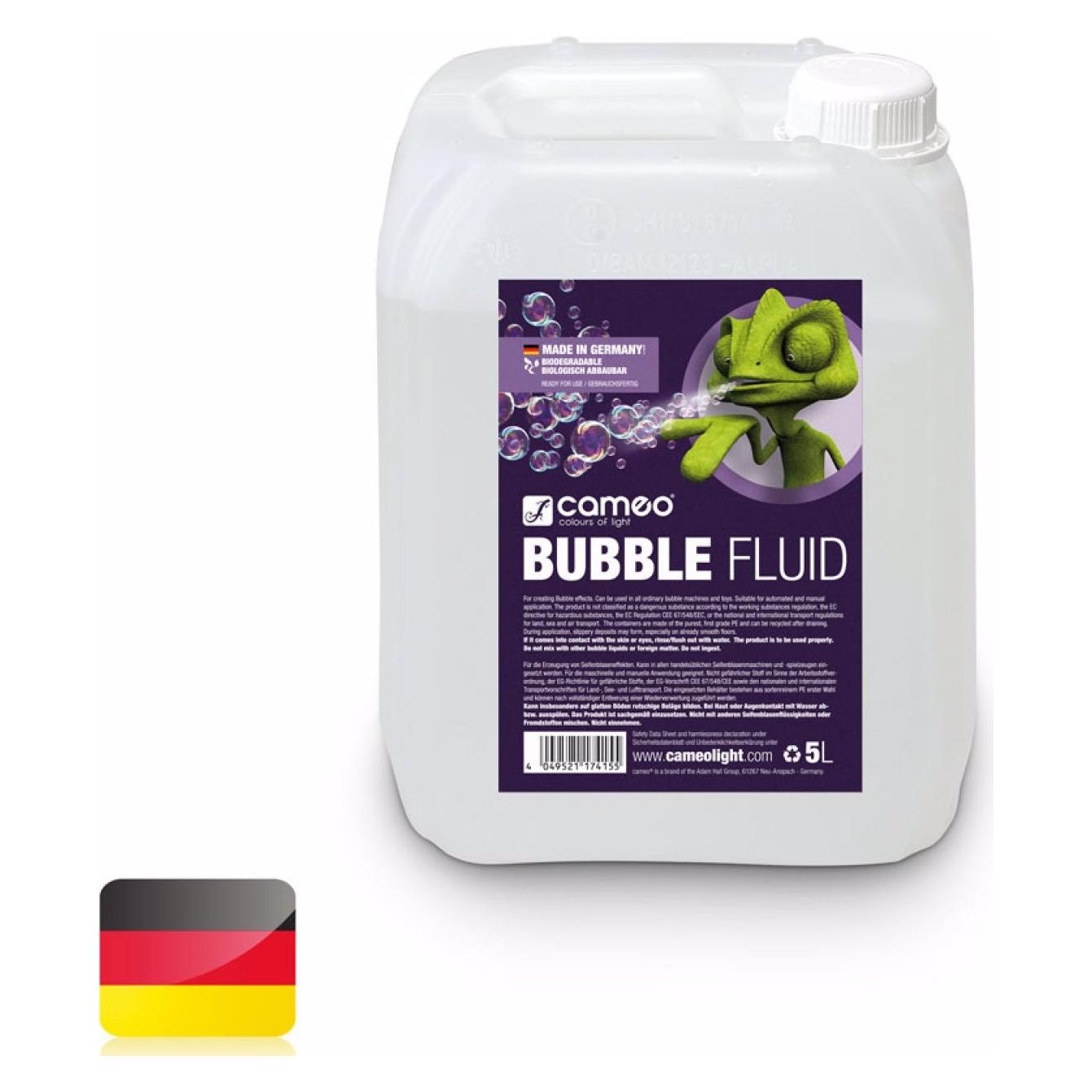 Cameo BUBBLE FLUID 5 L Spezialfluid (CLFBUBBLE5L)