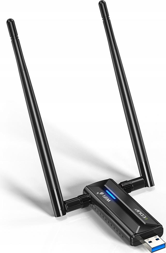 EDUP WiFi 6 USB-dongle EP-AX1671 WLAN-netwerkadapter 2,4 GHz / 5 GHz