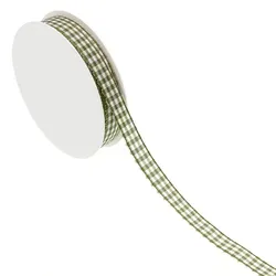 Karoband, moosgrün, 10 mm, 10 m