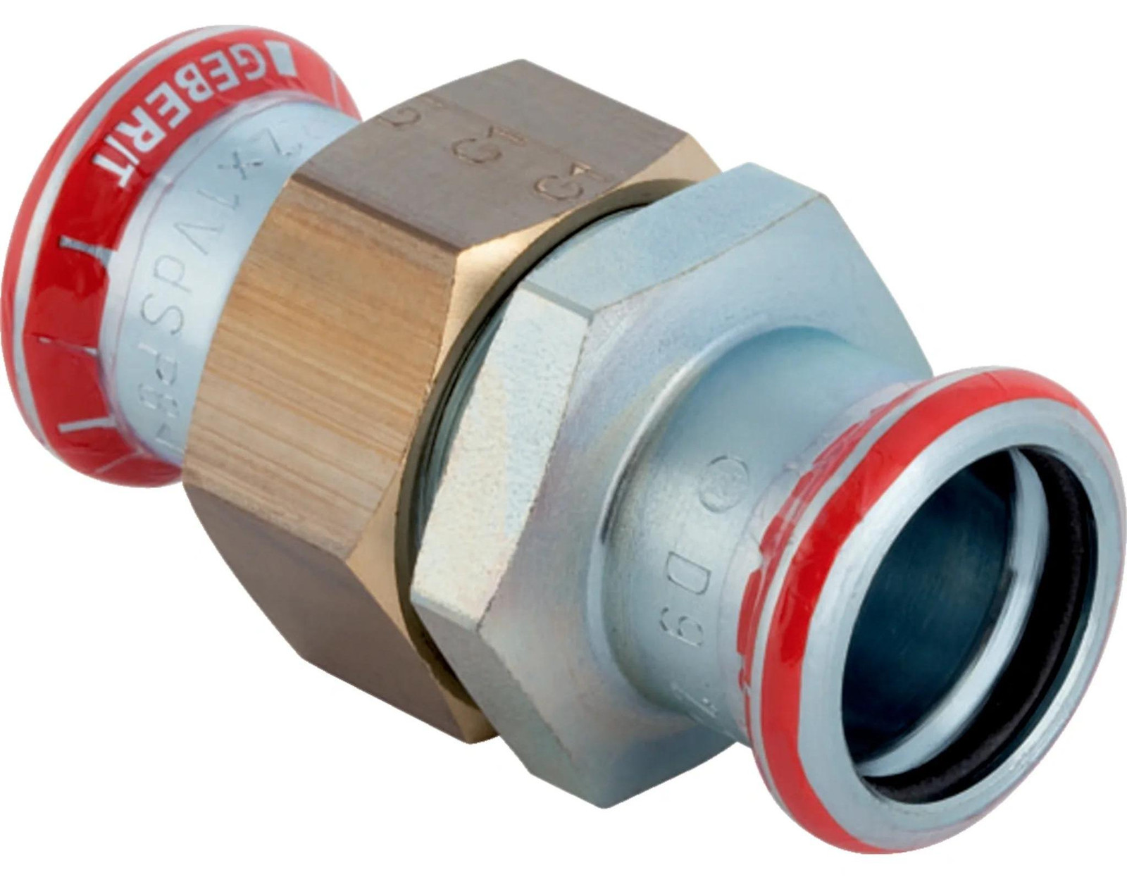 Geberit GE Mapress C-stalen fitting aansluitstuk diameter 28 mm