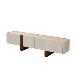 Höffner Selection TV-Lowboard  Adami , beige , Maße (cm): B: 200 H: 45,5 T: 43.3