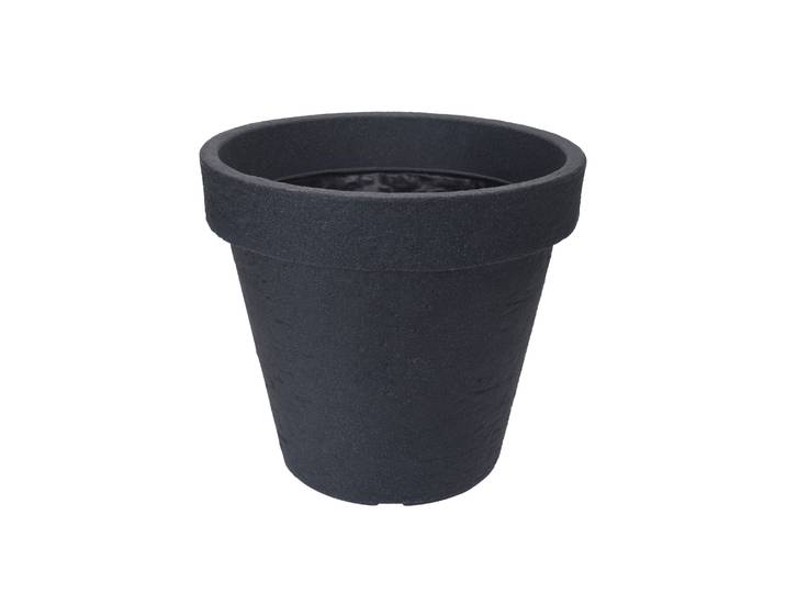 Blumentopf anthrazit 25 cm