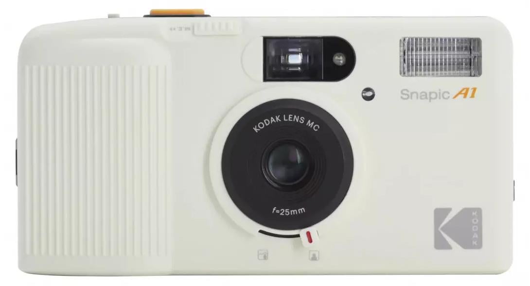 Kodak Snapic A1 35mm Film Camera Ivory White