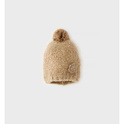 Outdoorhut IDO "BABY GIRL ACCESSORIES", Damen, Gr. 46, beige (turtle), Kunstfaser, Hüte