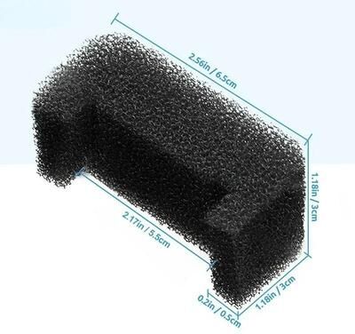 Inspire Essentials Pet Water Fountain Filter Replacement Pack Foam And Cotton Filters For Cat Fountains 8pcs Filter Sponges