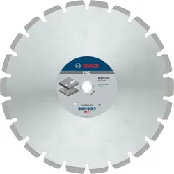 Bosch PRO Diamanttrennscheibe Best for Asphalt, 350/400/450 - 2608603643