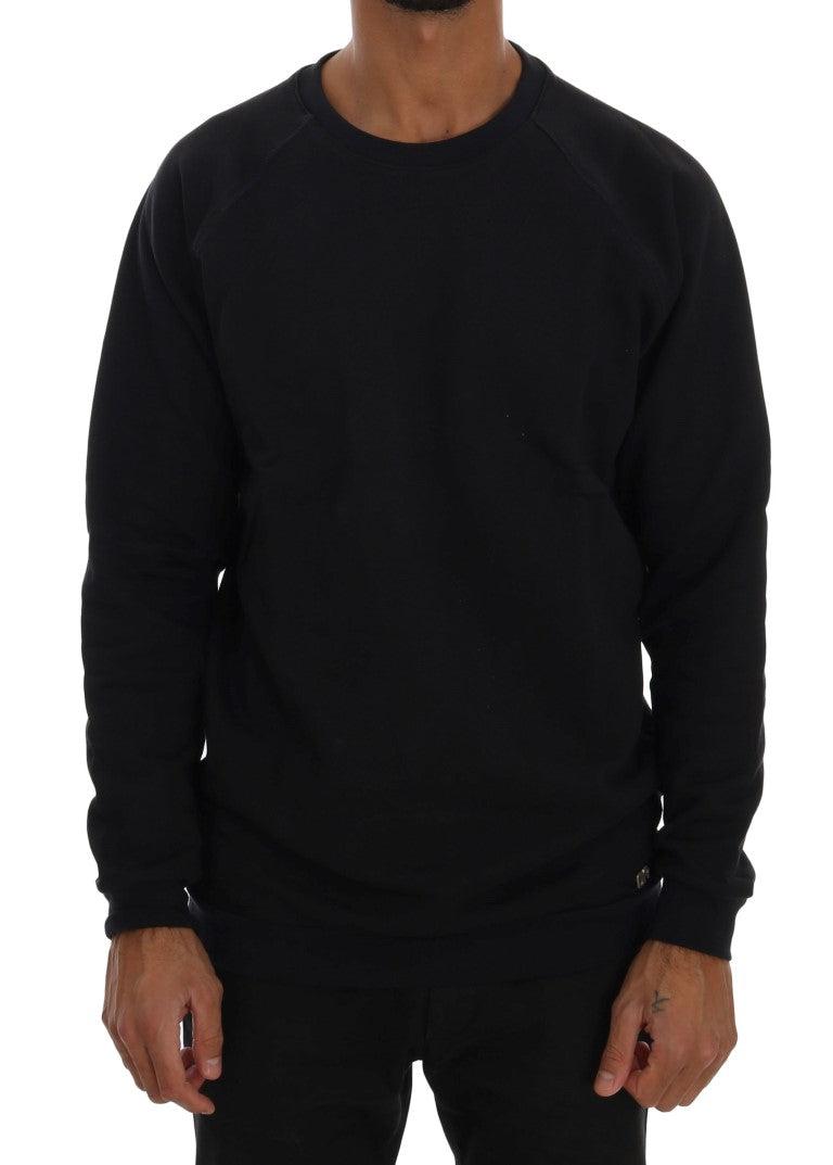 Daniele Alessandrini Blauwe Crewneck Katoenen Trui