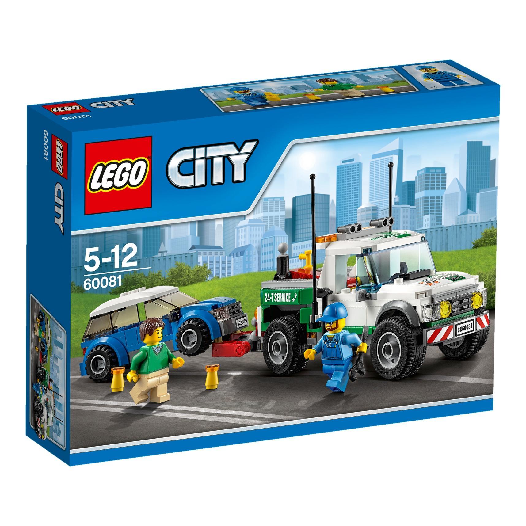 Lego 60081 City - Pickup-Abschleppwagen mit Auto