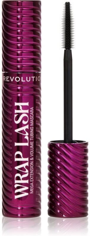 Revolution Wrap Lash Tubing lengthening, curling and volumising mascara shade Burgundy 8.5 ml