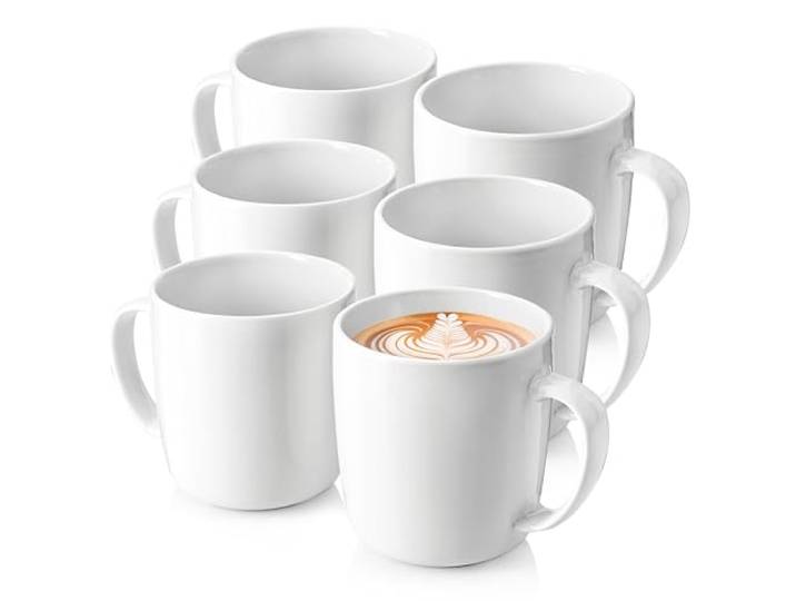 SÄNGER Kaffeetassen Set Marlo 6 tlg, Kaffeebecher Porzellan