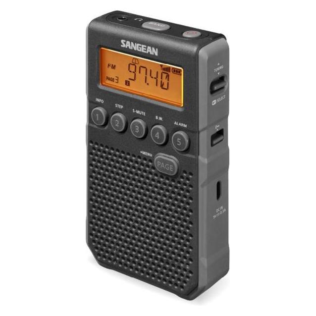Sangean DT-800 (USB-C) Black (MW, WLAN) (A500556)