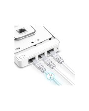 TP-LINK AC1200 1200 Mbit/s 300 867 10,100,1000 2.4 5 GHz IEEE 802.11a,IEEE 802.11ac,IEEE 802.11b,IEEE 802.11g,IEEE 802.11n,IEEE 802.1x,IEEE 802.3af,IEEE... Wireless MU-MIMO 4 x Gigabit Ethernet WLAN 802.11a/b/g/n/ac 143 × 86 × 20mm (EAP235-WALL)