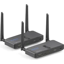 Purelink Wireless HD Extender Set, 100m - Cinema Serie, KVM Switch, Schwarz