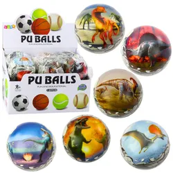 Knetball, Dinosaurier, Schaumstoffball, 7 cm