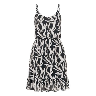A-Linien-Kleid CLOUD 5IVE "CLOUD 5IVE Summer Dress", Damen, Gr. XL, US-Größen, schwarz, 100% Polyester, relaxed fit, Kleider