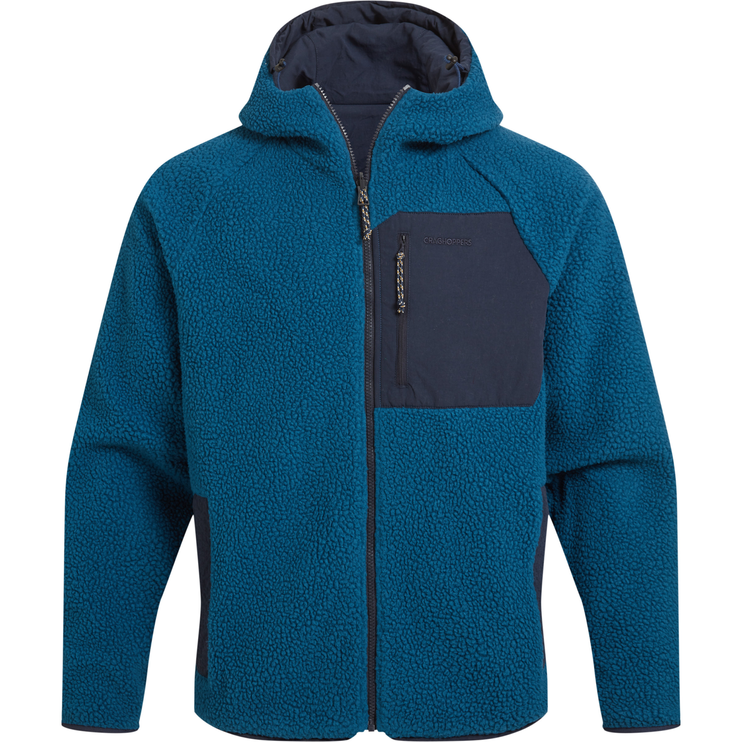 Craghoppers Lingmoor Reversible Herren Fleecejacke blau Größe S Lifestyle Wasserabweisend Wasserabweisend