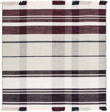 SAFAVIEH Striped Kilim Verjinija Wool Fringe Rug