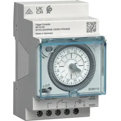 Hager Tagesschaltuhr,1W/16A,3PLE,analog