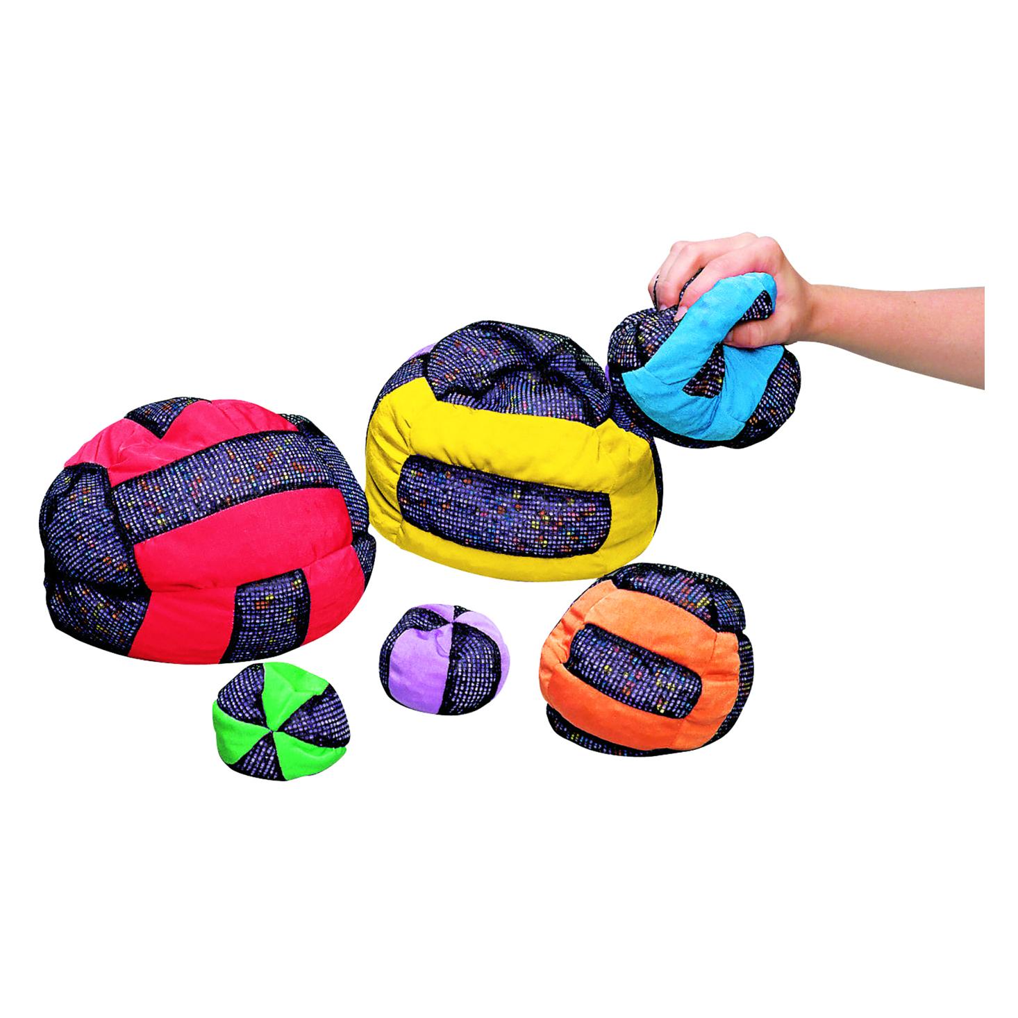 Spordas Mesh-Bälle 6er Set, Bunt, 13 cm, 23 g (M581952)