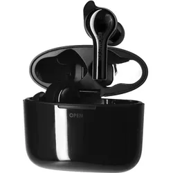 Boompods Bassline GO Bluetooth HiFi In Ear Kopfhörer In Ear Headset, Lautstärkeregler, schweissresistente... (NC, 23 h, Kabellos), Kopfhörer, Schwarz