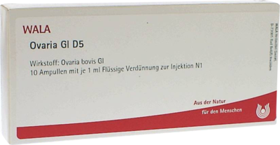 WALA Heilmittel GmbH OVARIA GL D 5 Ampullen 10X1 ml 03354862