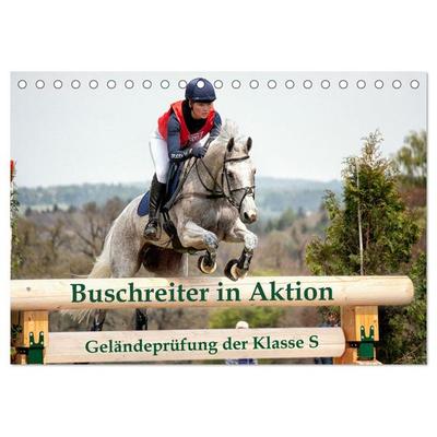 Buschreiter in Aktion (Tischkalender 2026 DIN A5 quer), CALVENDO Monatskalender