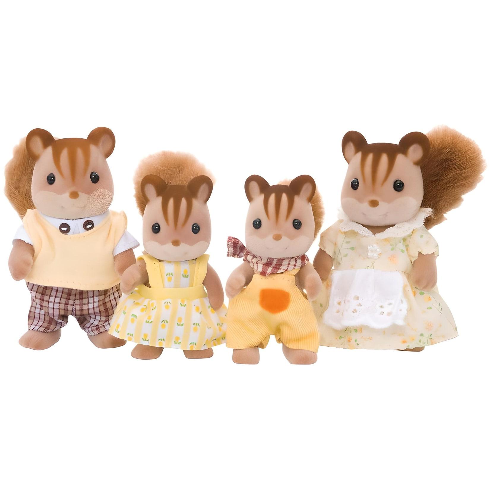 Sylvanian Families - Walnuss Eichhörnchen Familie
