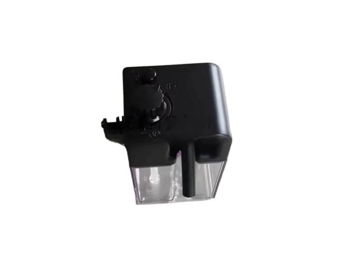 Milchtank, Kompatibel for Nespresso, Kompatibel for DeLonghi, Kapselkaffeemaschine EN550 520 Komponentenzubehör Kaffee-Milchtank(Black 1pcs)