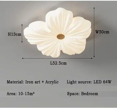 Uplifted Goods Nordic Botanical Geometric Indoor Illumination System c 100 260v remote Control