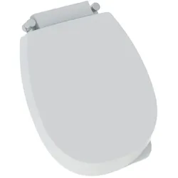 Geberit Corso Urinaldeckel 573900000 Scharniere Messing verchromt, weiß