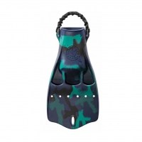 Jet Fin - Camo - Dark Blue - Gr. 2XL