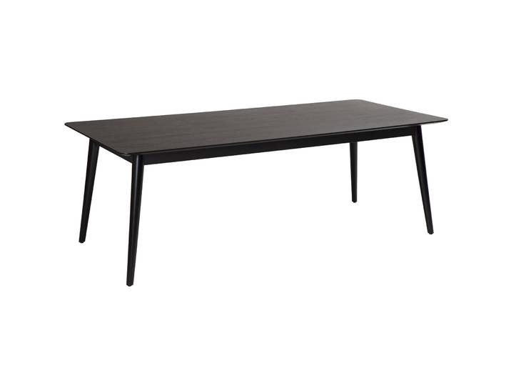 DAN-FORM Esstisch Yolo Holz schwarz B 100 T 200 cm