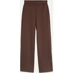 Wide-Leg Scuba-Hose Braun S