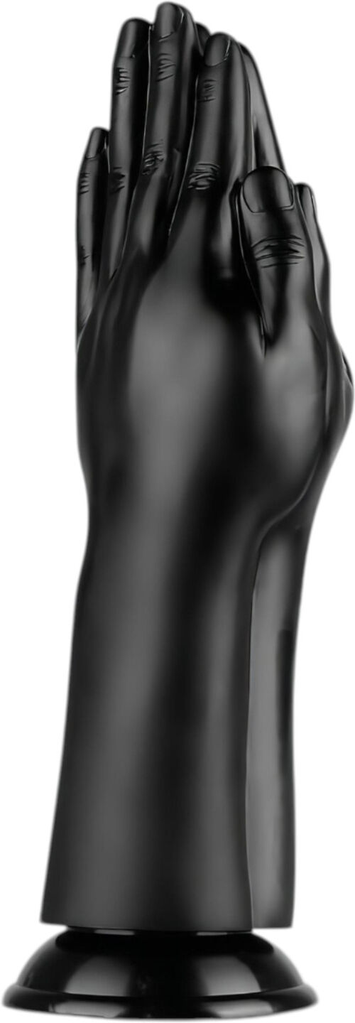 BUTTR Double Trouble - Suction Cup Fisting Dildo (Black)