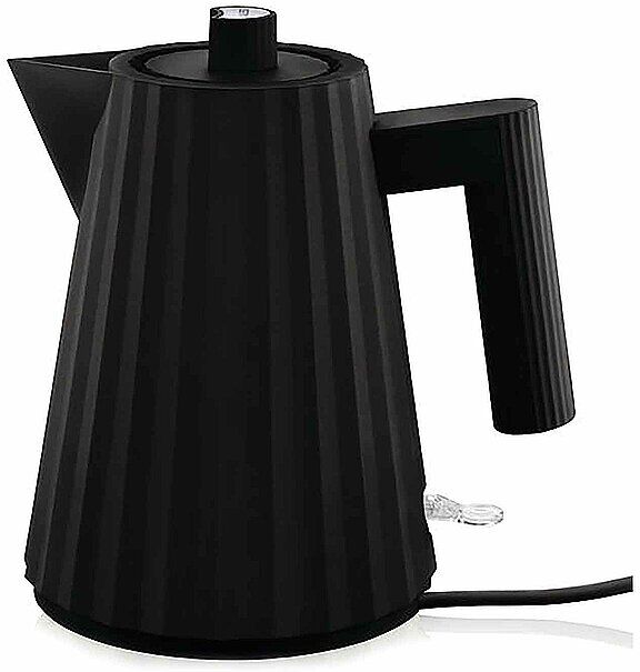 Alessi Wasserkocher Plisse Schwarz  MDL06/1S schwarz EG