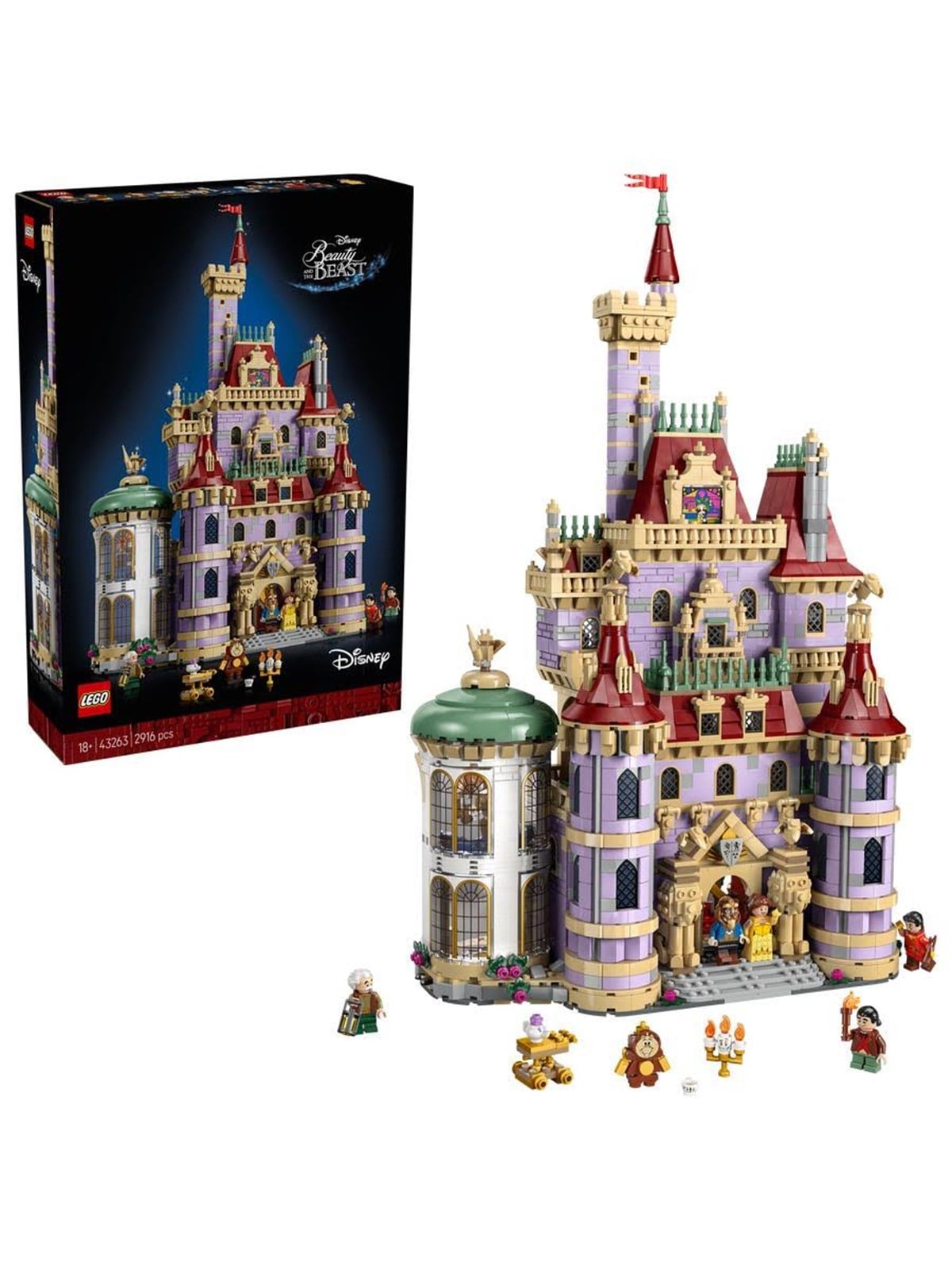 LEGO Disney 43263 Das Schloss aus "Die Schöne und das Biest"