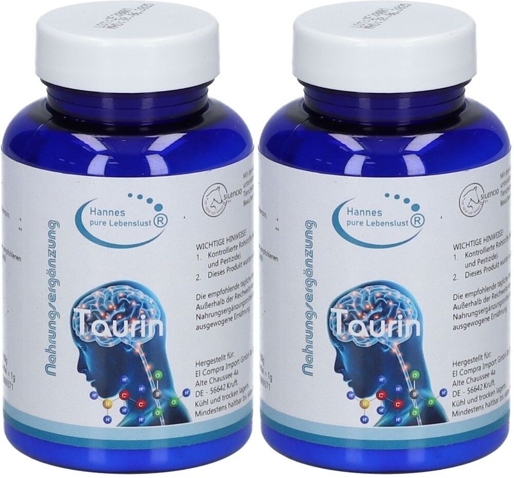 Pure Taurin PUR x2 2x100 g Pulver
